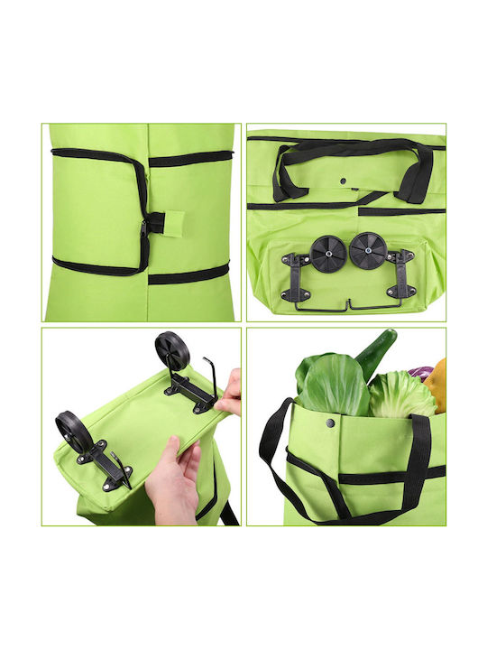 Shopping Bag in Green color