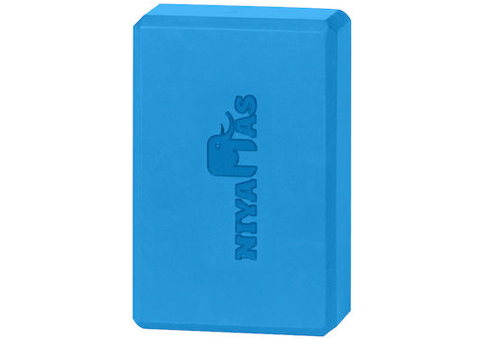 Niyamas Yoga Block in Blue Color