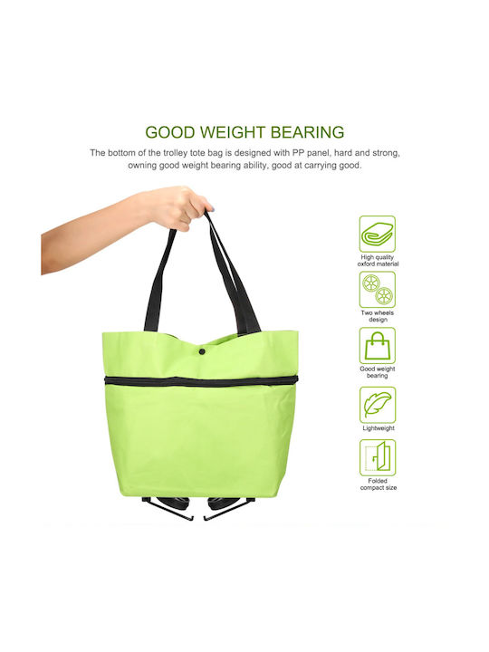Shopping Bag in Green color