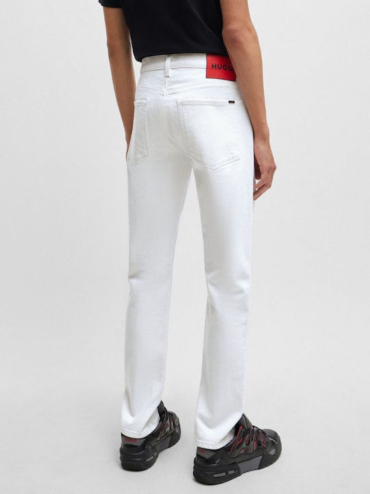 Hugo Boss Men's Jeans Pants in Extra Slim Fit White