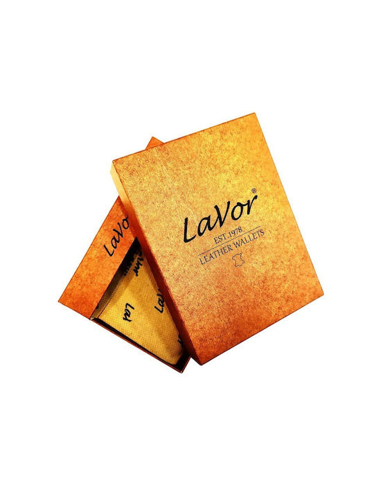 Leather Wallet Fits ID Lavor 1-6558 Coffee