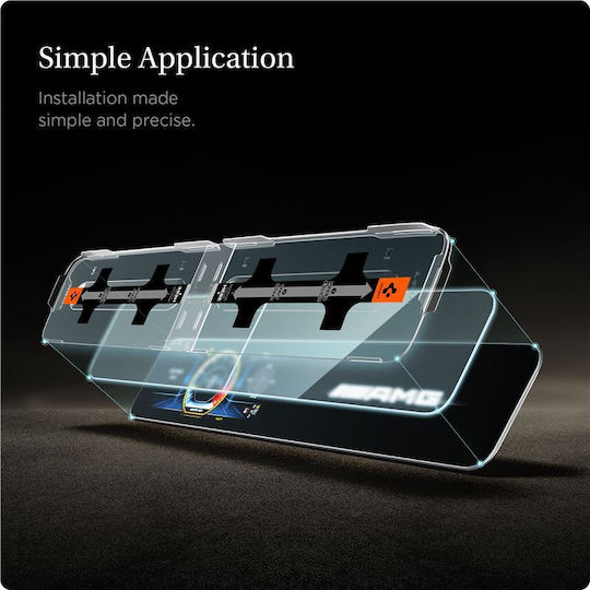 Spigen Mercedes Benz Ez Fit Anti Glare Screen Protector E-class 2021/2020 Left 1p+right 1p