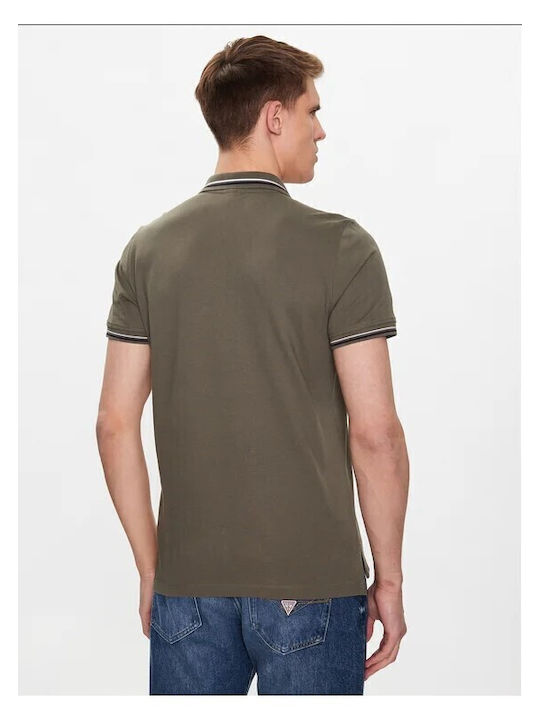 Geox Polo Herrenblusen Grün