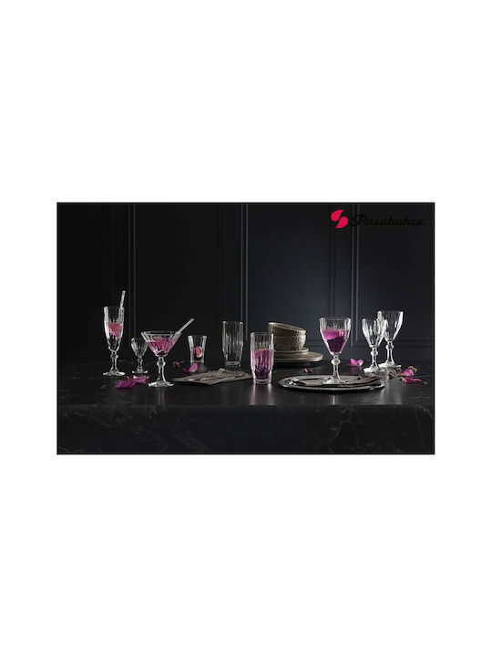 Espiel Set Pahare Pentru Vin Alb Din Sticlă În Culoare Albă 190ml 6 Bucăți