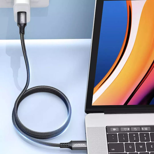 Ugreen Us555 USB 2.0 Cable USB-C male - USB-C 100W Gray 3m (15961)