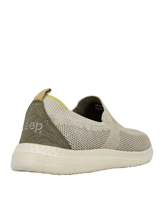 Πάνινα Ανδρικά Slip-On Γκρι