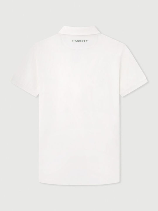Polo Short Sleeve Blouse White