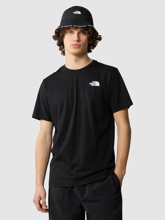 The North Face Ανδρικό T-shirt Κοντομάνικο Μαύρο