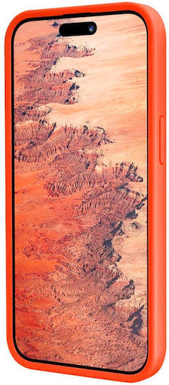 Lemontti 360 Full Cover Πορτοκαλί (iPhone 15 Pro Max)