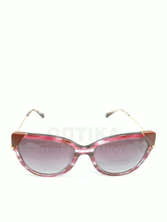 Ana Hickmann Women's Sunglasses with Multicolour Frame and Gray Gradient Lens AH9339 P03