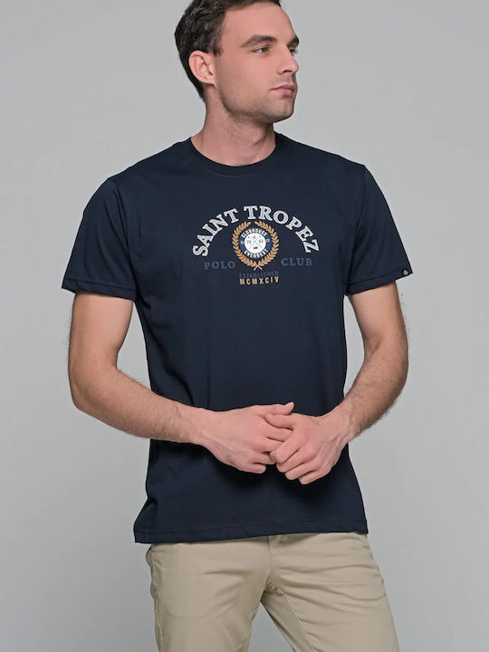Everbest Men's Short Sleeve T-shirt BLUE
