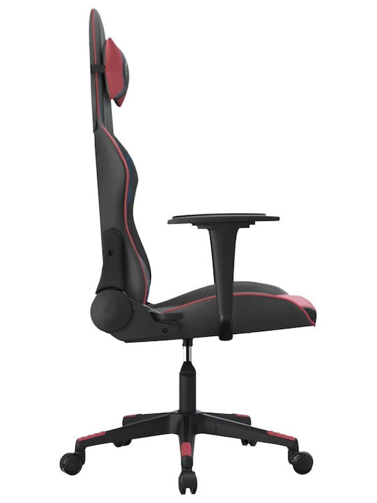 vidaXL 345452 Gaming Stuhl mit verstellbaren Armlehnen Black / Red