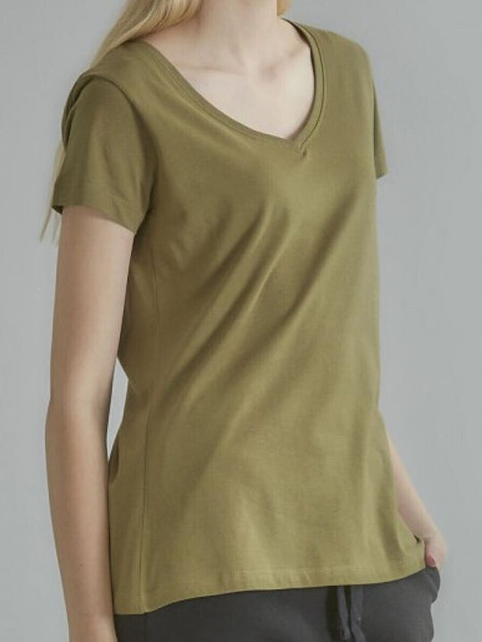 Admiral T-Shirt Damen Baumwolle Regular 1121520005 Martini Olive Olive Oil 1121520005