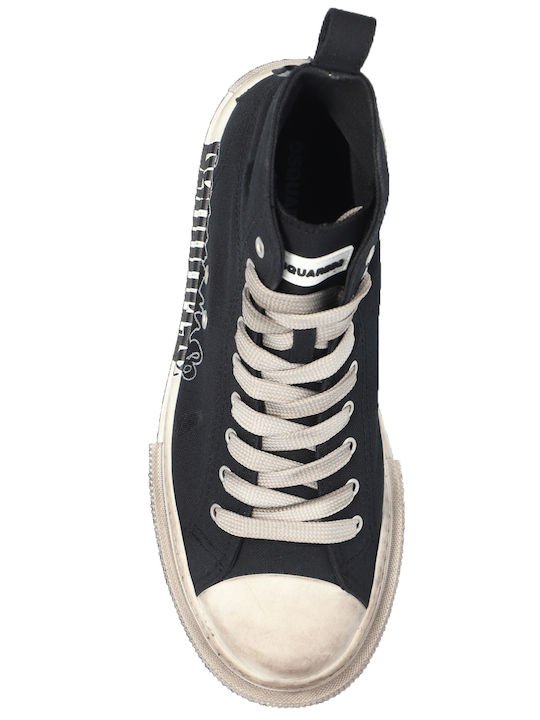 Dsquared2 Bărbați Sneakers Negru / Alb