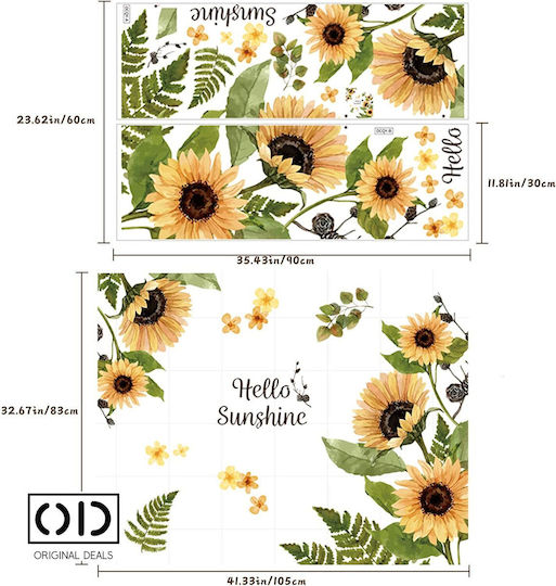 Decorative Sticker Wall 1pcs 100x80cm