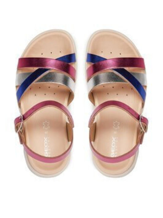 Παιδικά Πέδιλα J Sandal Soleima Ροζ