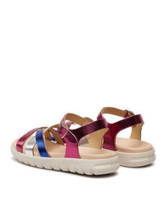 Παιδικά Πέδιλα J Sandal Soleima Ροζ