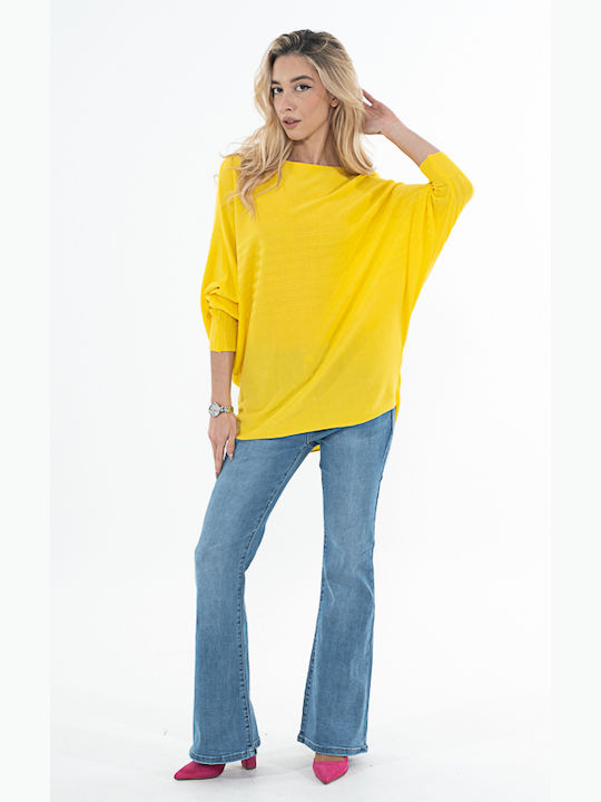 Korinas Fashion Women's Blouse Long Sleeve Yellow