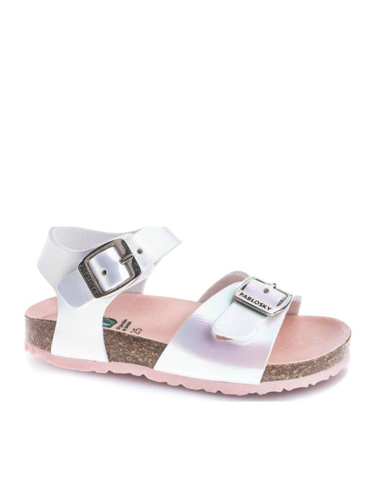 Kinder Sandalen Silber