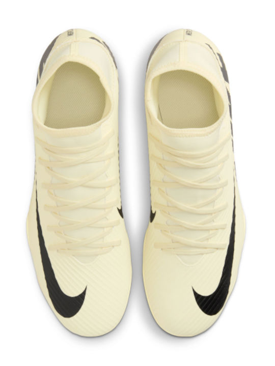 Nike Mercurial Superfly 9 Club Football Shoes with Cleats Beige