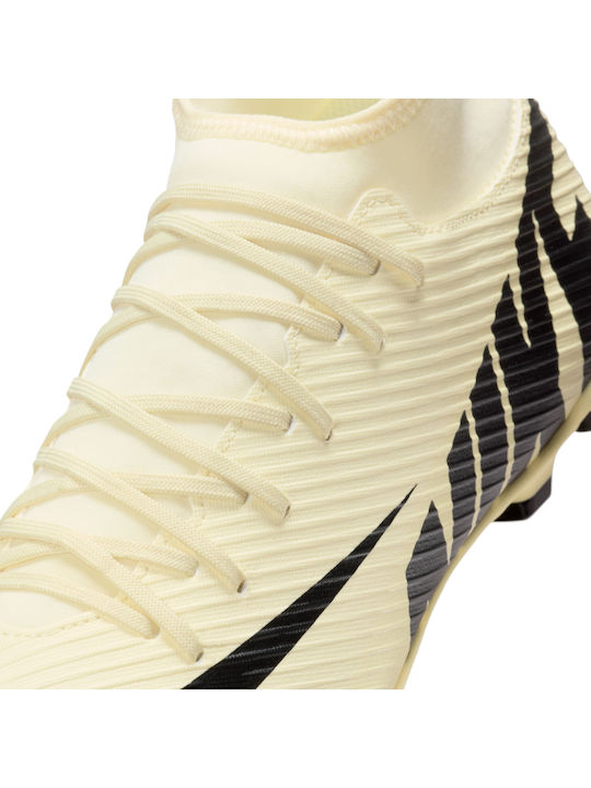 Nike Mercurial Superfly 9 Club Football Shoes with Cleats Beige