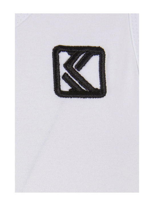Karl Kani Og Corset Strap T-shirt Women's (kw241-002-2) White