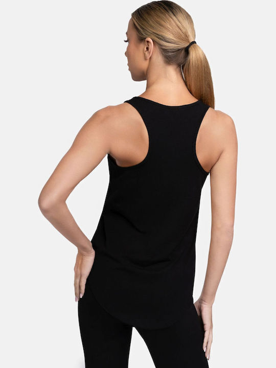 Damen Sport Bluse Ärmellos Gold