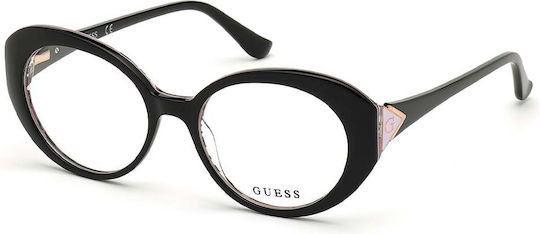 Guess Дамски Ацетатен Черен Рамки За Очилата GU2746 001