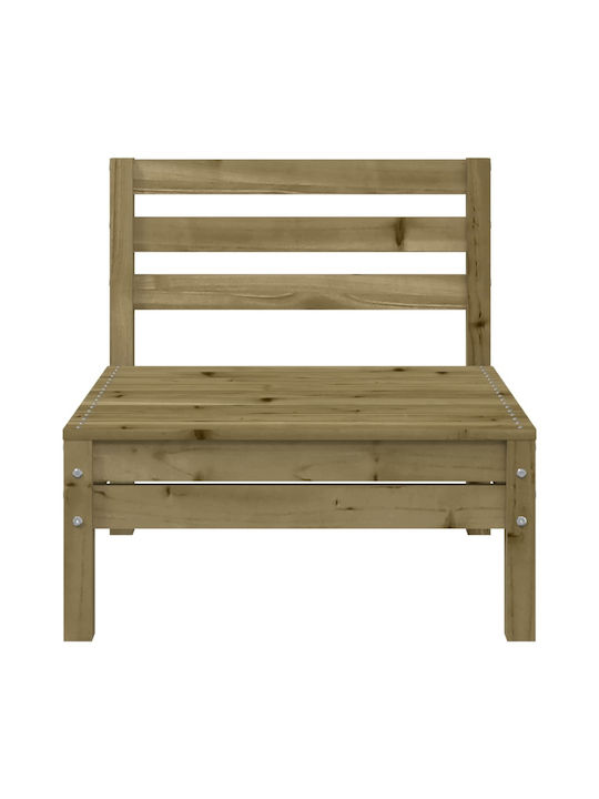 Canapea Cu Patru Locuri De Exterior Din Lemn 63x60x62,5cm