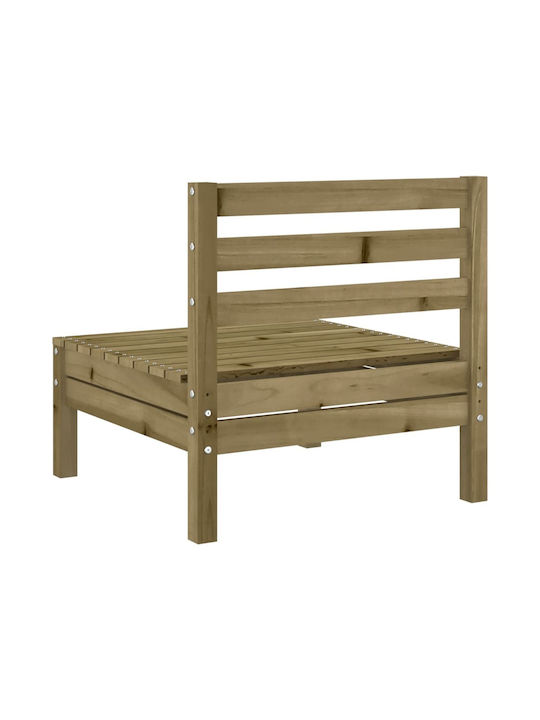 Canapea Cu Patru Locuri De Exterior Din Lemn 63x60x62,5cm