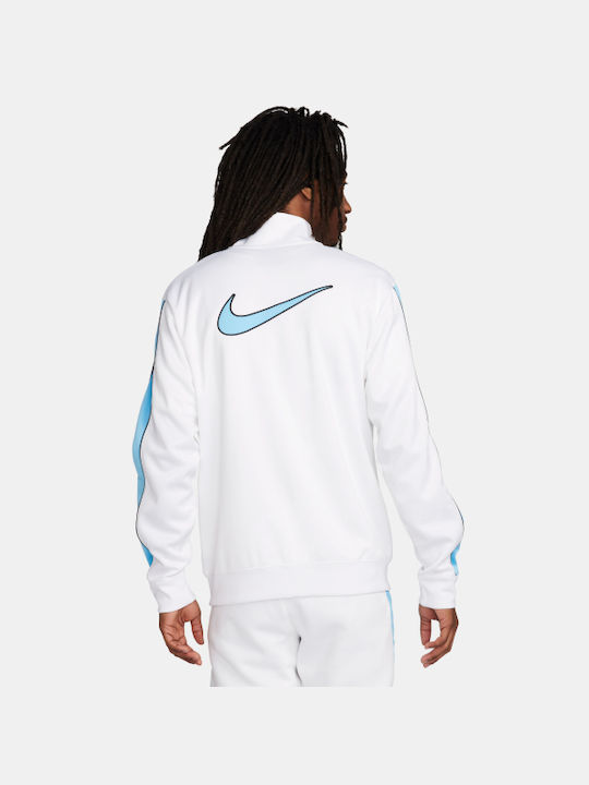 Nike Herren Sweatshirt Jacke Weiß