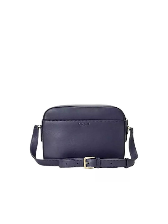 Ralph Lauren Marcy Leder Damen Tasche Crossbody Marineblau