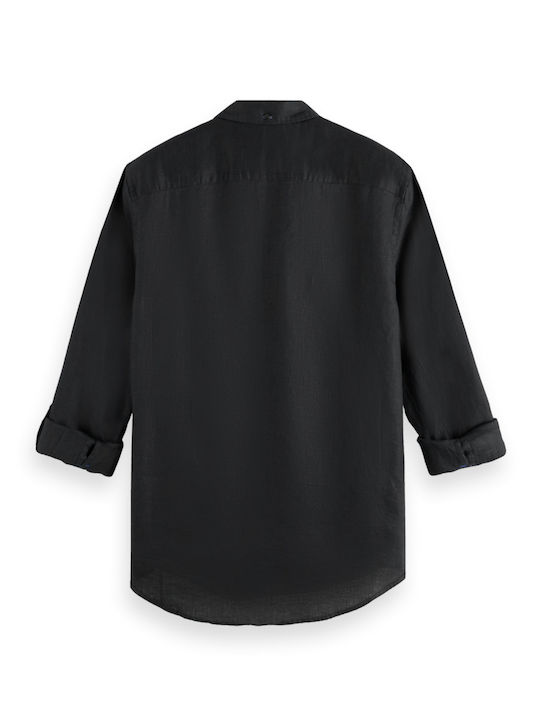 Long-sleeved Linen Shirt Linen