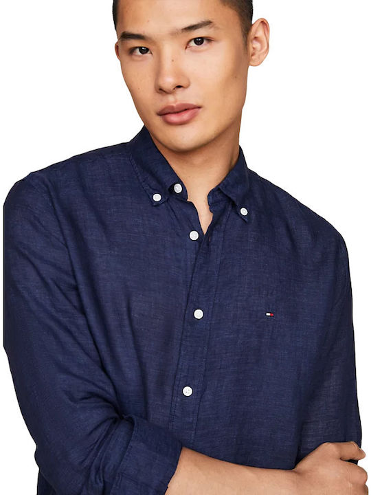 Cu mânecă lungă In Cămașă Carbon Navy