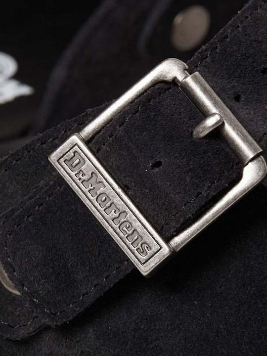 Dr. Martens Zebzag Γυναικεία Δερμάτινα Σαμπό Μαύρα