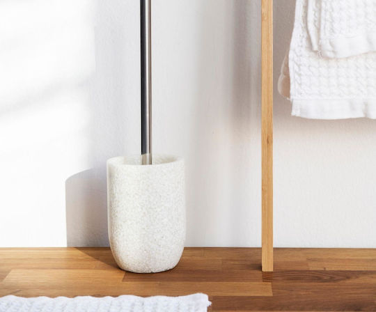 Andrea House Ceramic Toilet Brush White