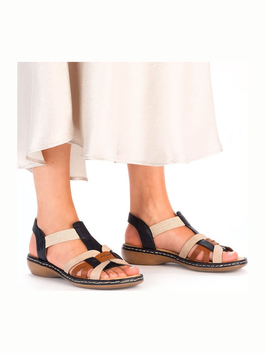 Leather Women's Flat Sandals