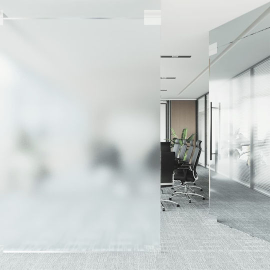 vidaXL Стикер Дисплей Пясъкоструене Gray 3206457 1бр