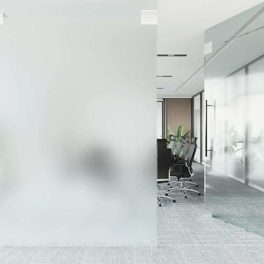 vidaXL Αυτοκόλλητο Βιτρίνας Αμμοβολής 90cm x 20m Λευκό 3206465 1τμχ