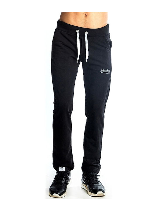 Sweatpants without Elastic Black