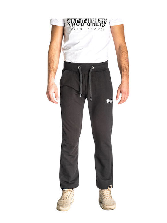 Sweatpants without Elastic Black