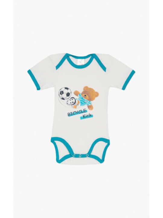 Minerva Baseball & Bicycle Kurzärmelig White 2Stück