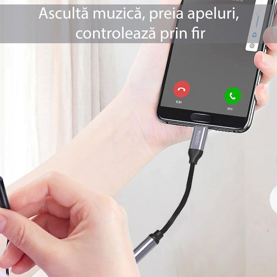 Yesido Converter USB-C male to 3.5mm female 1pcs
