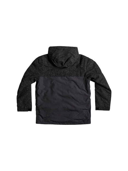 Quiksilver Jachetă casual pentru copii cu glugă Negru