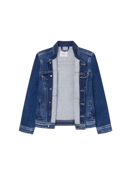 Pepe Jeans Kids Denim Jacket Blue