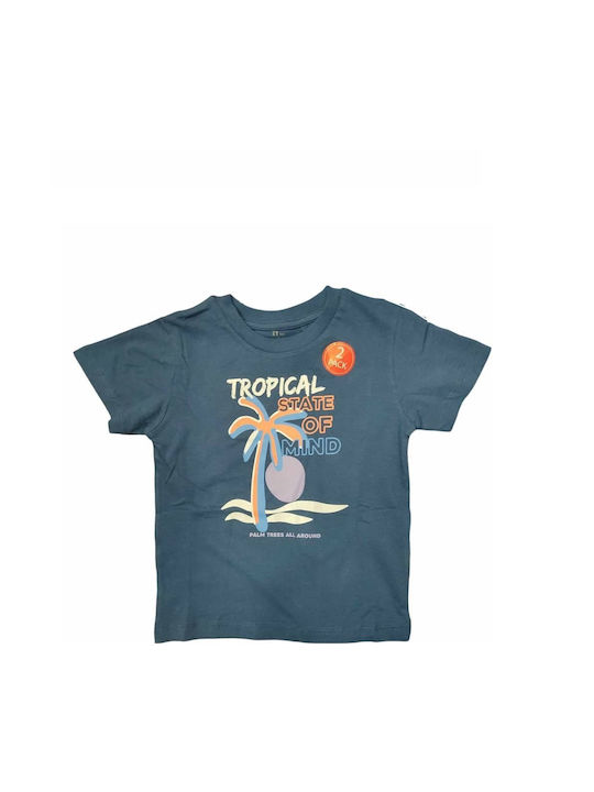 Zippy Kinder-T-Shirt Blau