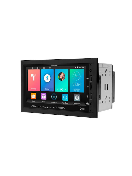 Kruger & Matz Auto-Audiosystem für Honda Jazz (Bluetooth/USB/WiFi/GPS/Apple-Carplay/Android-Auto) mit Touchscreen 7"