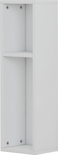 Κομοδίνο Bonen Ξύλινο Λευκό 20x15x65cm