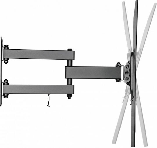 Akai Proffesional 3255TS2 Βάση Τηλεόρασης Τοίχου με Βραχίονα έως 55" και 35kg