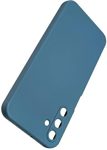Beline Umschlag Rückseite Silikon Blau (Galaxie A15)